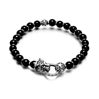 Bracelet Tiger and Dragon B2 Black Onyx - BODY POWER