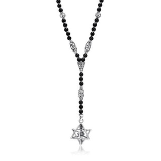 Necklace Merkaba Black Onyx